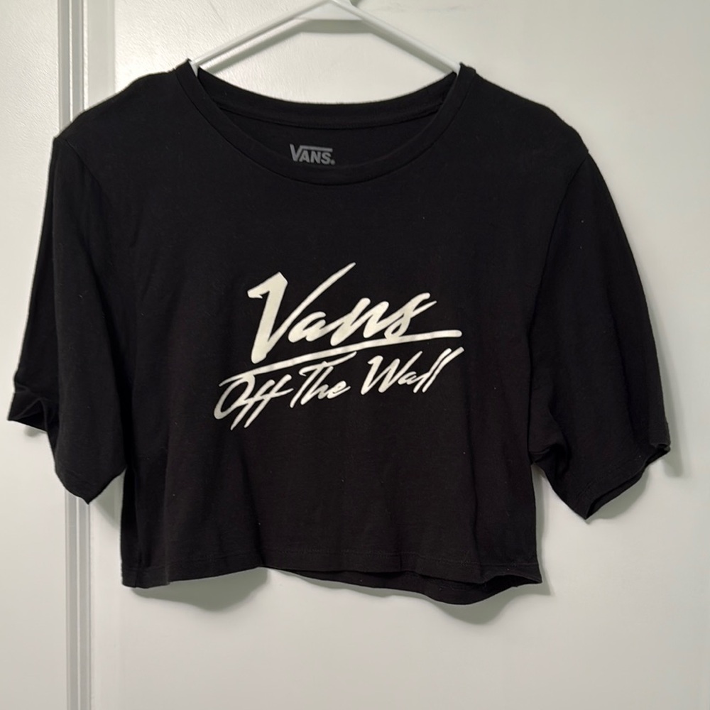 Vans Black Crop Top for Women